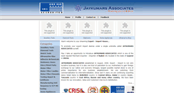 Desktop Screenshot of jaykumars.com